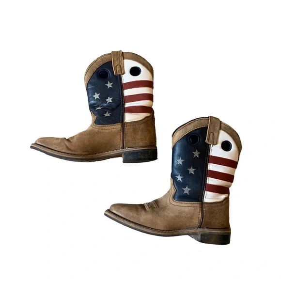 CODY JAMES Patriotic Cowboy Boots size 3D - Picture 3 of 6